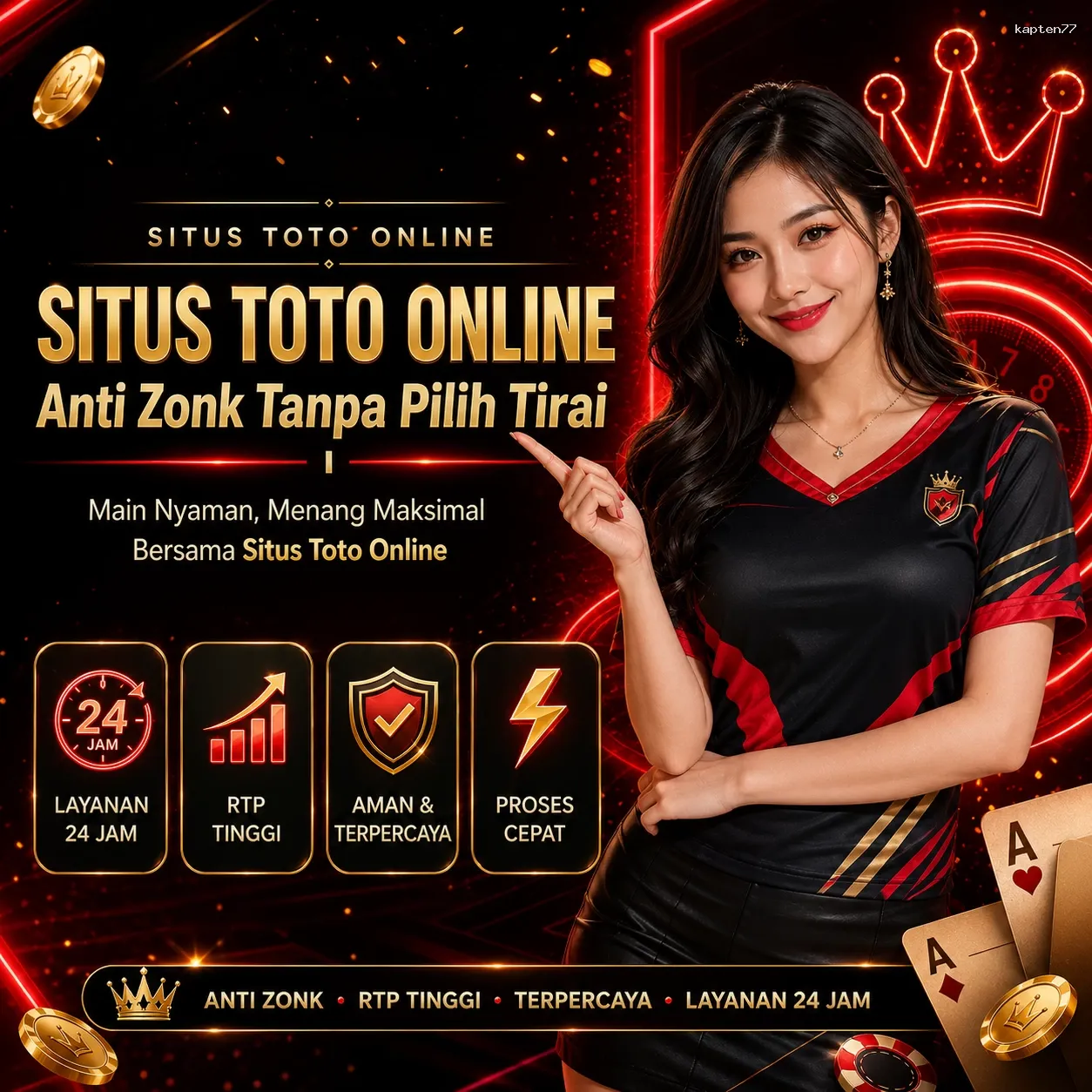Keberagaman Permainan di kapten77 untuk Para Gamer